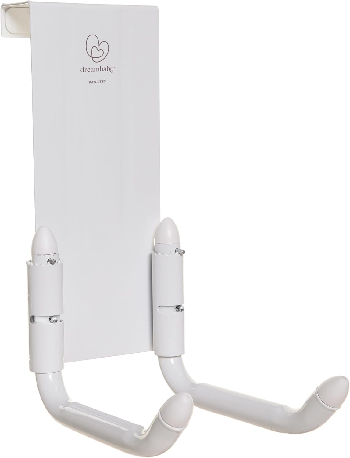 Dreambaby StrollAway Over The Door Baby Stroller Hanger – Heavy Duty Metal Hook Organizer with 50lb Load Capacity